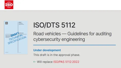 Smernice za reviziju sajber bezbednosti drumskih vozila po standardu ISO/DTS 5112 stigle su do konačne faze usvajanja
