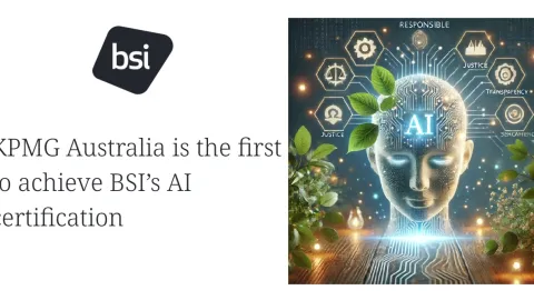 KPMG Australija prvi BSI-ov klijent sa sertifikatom za upravljanje AI-om