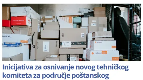 Bosna i Hercegovina predlaže novi Tehnički komitet za standarde poštanskih usluga