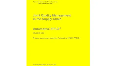 VDA objavljuje 3. revidirano izdanje "Automotive SPICE" za javnu recenziju