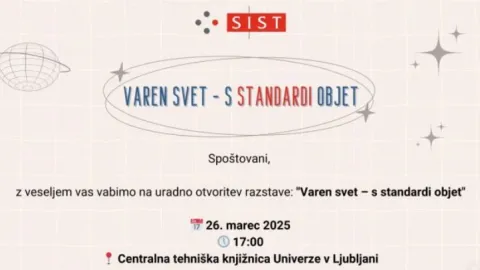 Marec Razstava SIST o vplivu standardov na varnost in kakovost
