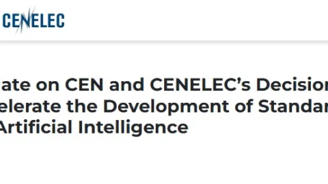 Ubrzani postupak za standarde veštačke inteligencije zbog zakona EU: CEN i CENELEC usvajaju poseban paket