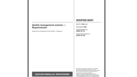 Revizija ISO 9001 prelazi u formalnu fazu glasanja FDIS-a