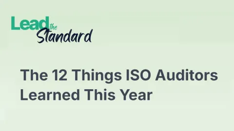 12 stvari koje su ISO auditori naučili iz ocenjivanja na terenu tokom 2025. godine
