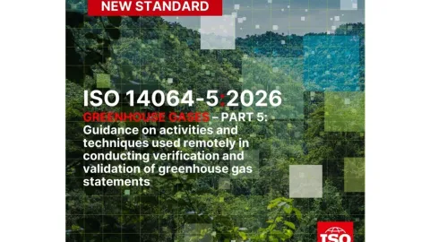 ISO 14064-5 uvodi smernice za daljinsku verifikaciju podataka o gasovima staklene bašte