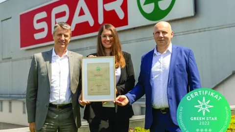 Spar dobitnik Green Star sertifikata o održivosti