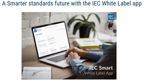 IEC lansira aplikaciju White Label kao deo inicijative za poboljšanje pristupa standardima