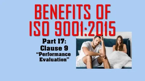 Prednosti ISO 9001, Deo 17: Tačka 9 o „Evaluaciji performansi“ - Kristofer Paris