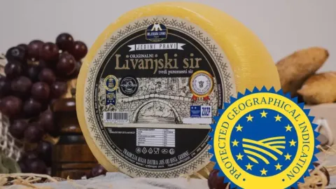 Livanjski Sir postaje prvi proizvod zaštićenog porekla iz Bosne i Hercegovine u EU