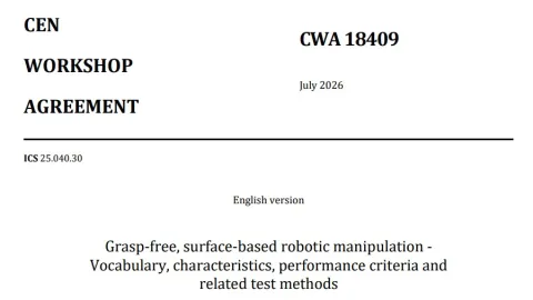 Evropski projekat MOCART razvija CWA 18409:2026 za robotsko rukovanje hranom bez hvatanja