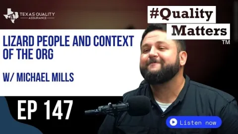 "Lizard People" i kontekst organizacije - Quality Matters