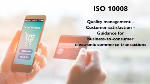 Dobro regulisane onlajn transakcije - ISO 10008