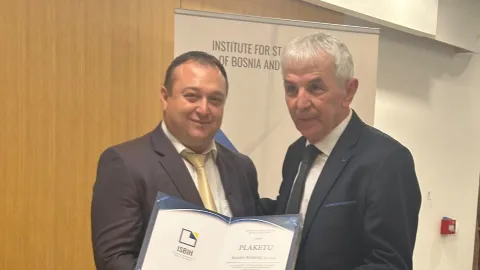 ISBIH obeležava Dan Instituta prijemom u čast saradnicima