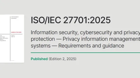 Ažurirani ISO 27701 sada nudi samostalnu sertifikaciju za upravljanje privatnošću