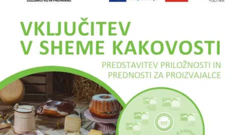 Slovenija izdala brošuro za dvig kakovosti hrane za lokalne pridelovalce