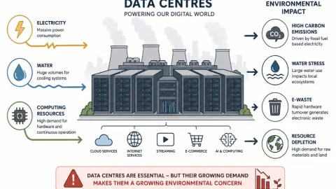 Standardi za održive AI data centre usled povećanja potrošnje energije i vode