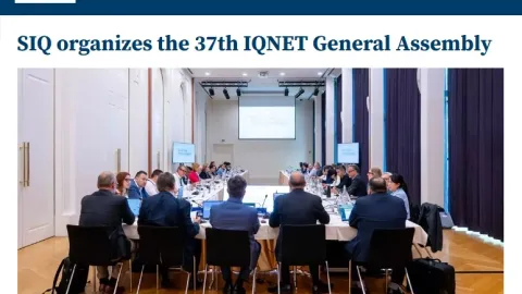 Slovenija gosti certifikacijske organe za 37. generalno skupščino IQNET v Ljubljani