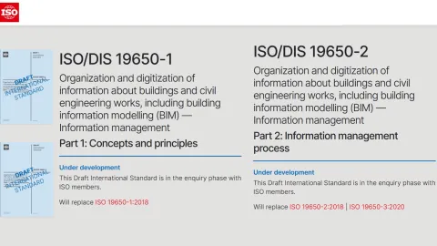 ISO 19650 1 i 2 o upravljanju informacijama u BIM projektima otvoreni za konsultacije