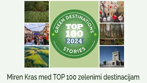 Miren Kras med 100 najboljšimi zelenimi destinacijami sveta za leto 2024