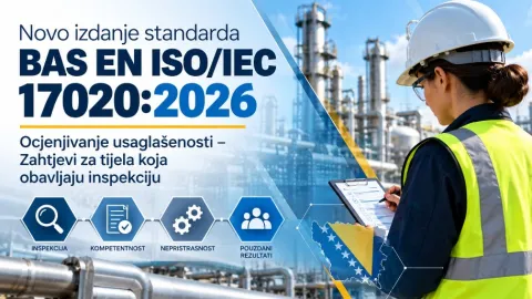 Bosna i Hercegovina usvaja novo izdanje standarda ISO/IEC 17020