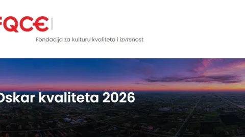 Prijave za nagrade za poslovnu izvrsnost Oskar kvaliteta 2026 otvorene