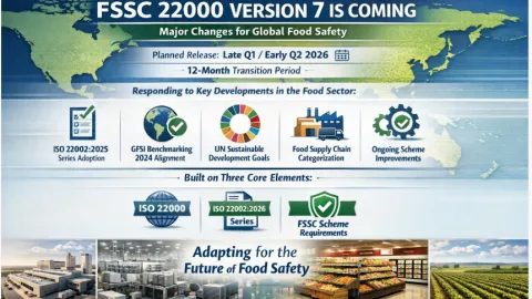 FSSC 22000 verzija 7 bliže izdavanju sa značajnim ažuriranjima bezbednosti hrane