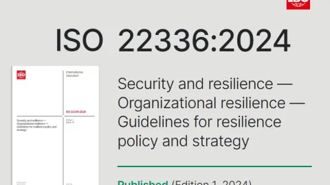 ISO 22336 pruža nove smernice za otpornost organizacije