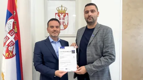 Jedinstvena sertifikacija javnog izvršitelja Ivana Jezdovića iz Paraćina