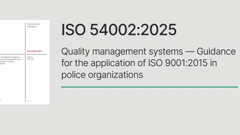 ISO 54002 vodi policiju u primeni principa ISO 9001