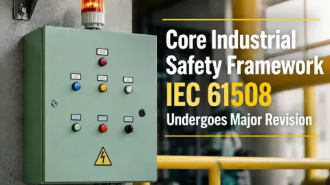 Osnovni okvir industrijske bezbednosti - IEC 61508 podleže značajnoj reviziji