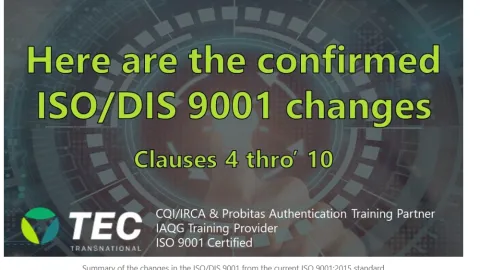 Preuveličavanje naspram stvarnosti u promenama zahteva revidiranog ISO 9001 standarda