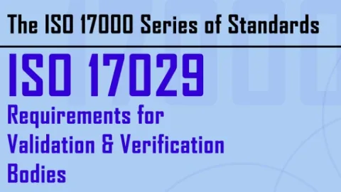 Serija ISO 17000: ISO 17029 za tela za validaciju i verifikaciju 