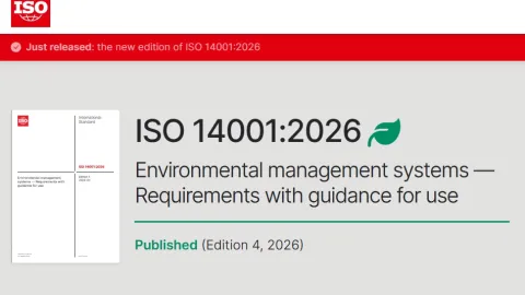 Zvanično objavljeno četvrto izdanje standarda ISO 14001