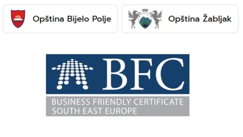 Bijelo Polje i Žabljak dobili BFC SEE sertifikat kao zajednice s povoljnim poslovnim okruženjem