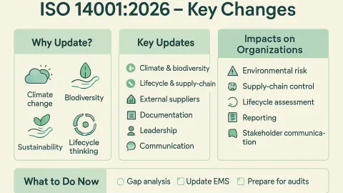 Konačni nacrt ISO 14001 odobren za objavljivanje