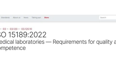 Objavljeno novo izdanje standarda ISO 15189:2022