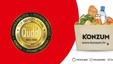Konzumu dodijeljen QUDAL certifikat kvalitete 2023.