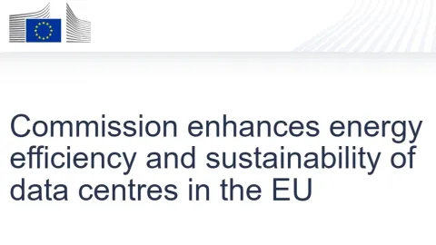 EU uvodi šemu ocenjivanja održivosti za data centre