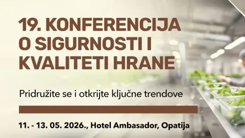 19. Konferencija o sigurnosti i kvaliteti hrane - HGK