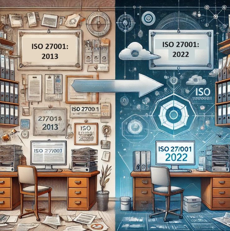 Ažuriranje sa ISO 27001:2013 na 2022