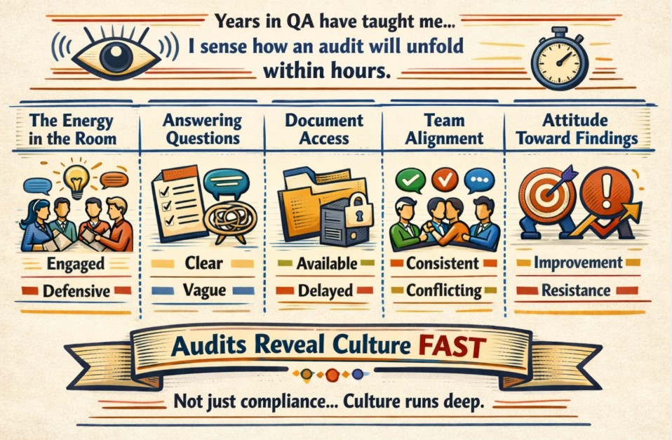 Pet ranih znakova koji otkrivaju kako će se odvijati QA audit